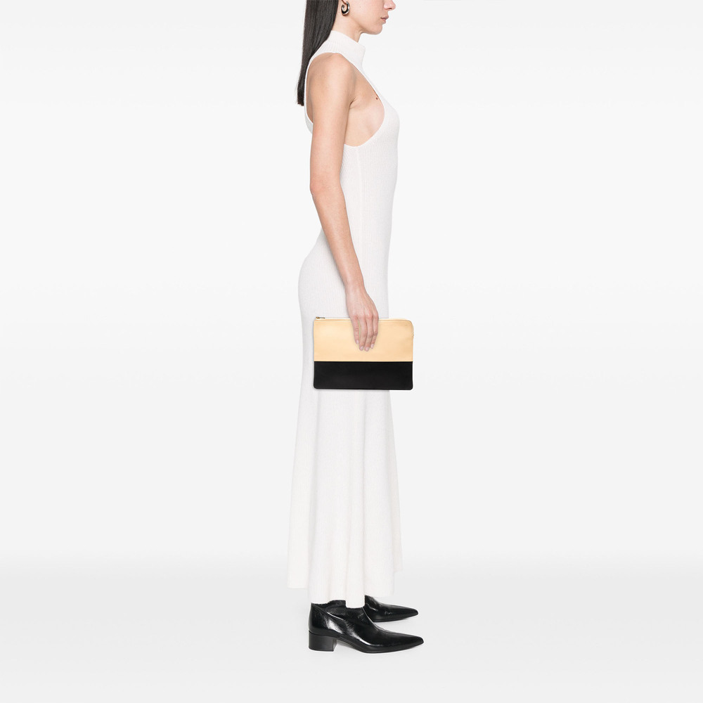 Pre-Loved Celine Bicolor Leather Solo Clutch - Picture 7 of 7